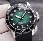 High Quality Tissot Seastar 1000 Citizen Watch D-Green Dial Rubber Strap